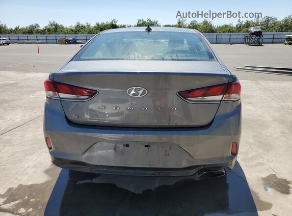 5NPE24AF2KH796427 2019 HYUNDAI SONATA Gray 