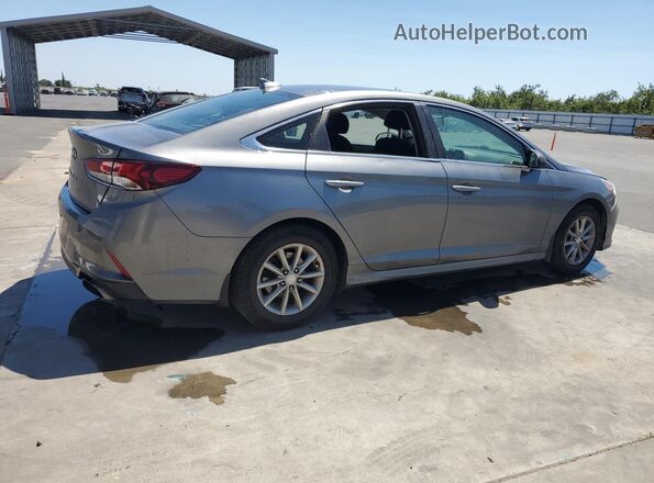 5NPE24AF2KH796427 2019 HYUNDAI SONATA Gray 
