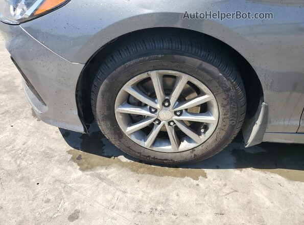 5NPE24AF2KH796427 2019 HYUNDAI SONATA Gray 