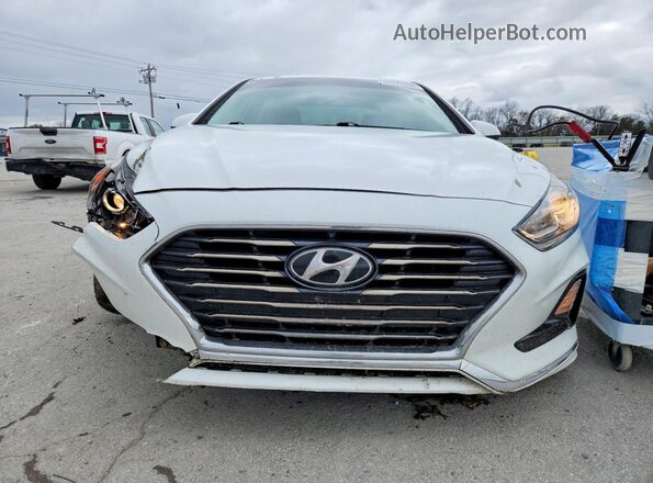 5NPE24AF2KH807104 2019 HYUNDAI SONATA White 