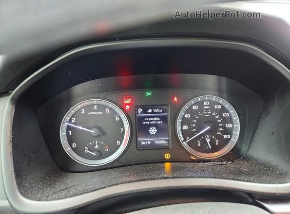 5NPE24AF2KH807104 2019 HYUNDAI SONATA White 