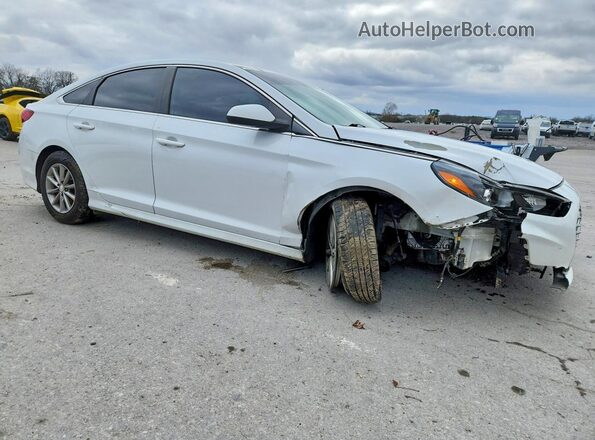 5NPE24AF2KH807104 2019 HYUNDAI SONATA White 