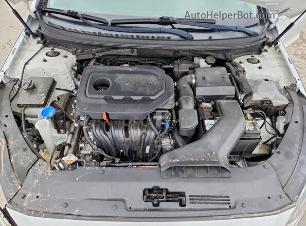 5NPE24AF2KH807104 2019 HYUNDAI SONATA White 