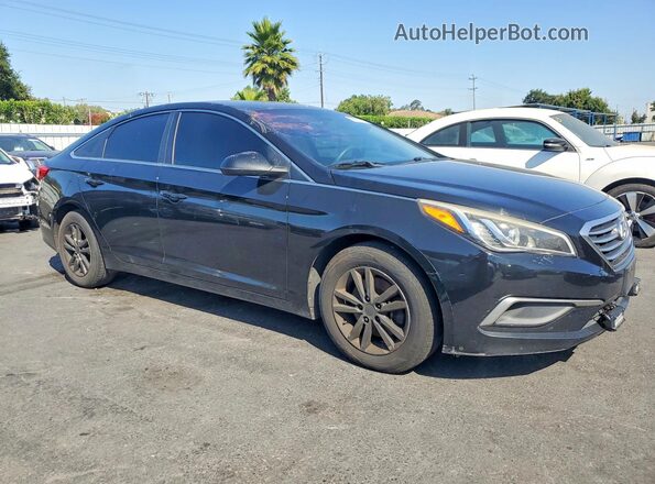 5NPE24AF3GH272159 2016 HYUNDAI SONATA Black Առջևի աջ