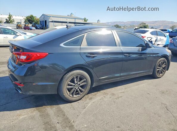 5NPE24AF3GH272159 2016 HYUNDAI SONATA Black Հետևի աջ