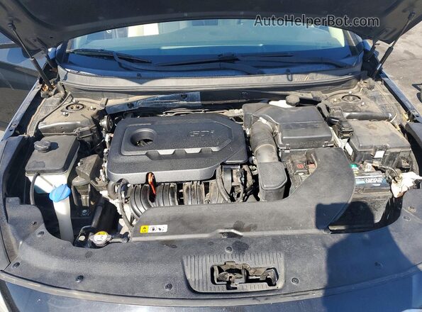 5NPE24AF3GH272159 2016 HYUNDAI SONATA Black Սալոնի հետևի տեսք