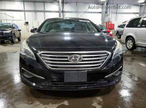 5NPE24AF3GH337107 2016 HYUNDAI SONATA Black Vista frontal