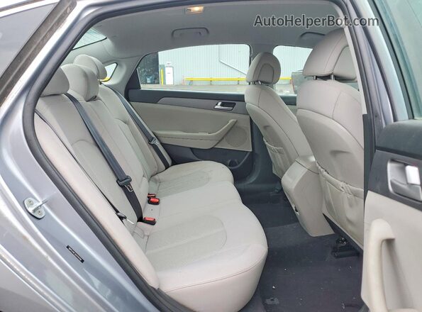 5NPE24AF3GH349399 2016 HYUNDAI SONATA Silver უკანა სავარძლების ხედი