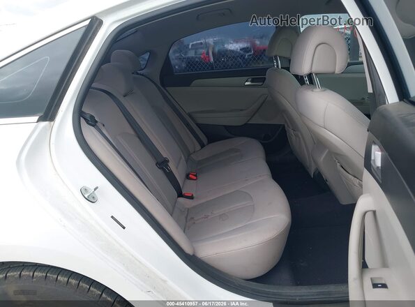 5NPE24AF3GH355350 2016 HYUNDAI SONATA White VIN კოდის სტიკერის ხედი