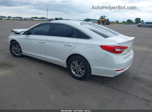 5NPE24AF3GH355350 2016 HYUNDAI SONATA White უკანა მარცხენა