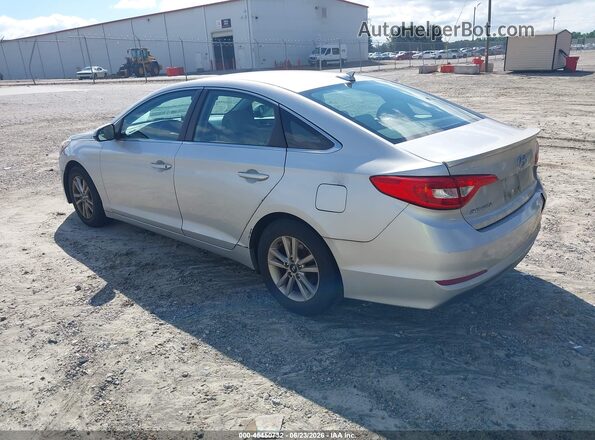 5NPE24AF3GH365571 2016 HYUNDAI SONATA Silver უკანა მარცხენა