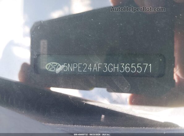 5NPE24AF3GH365571 2016 HYUNDAI SONATA Silver ხელსაწყოთა პანელის ხედი