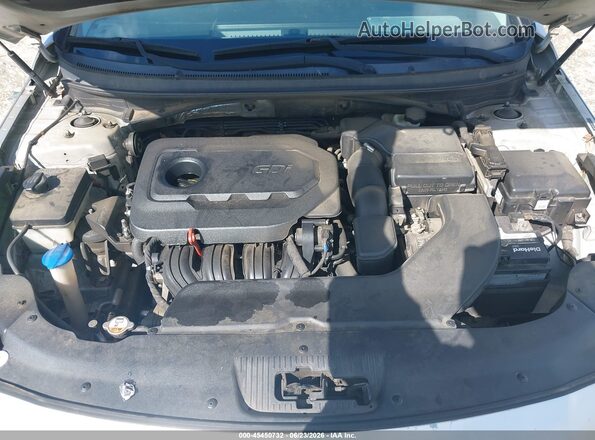 5NPE24AF3GH365571 2016 HYUNDAI SONATA Silver უკანა ხედი