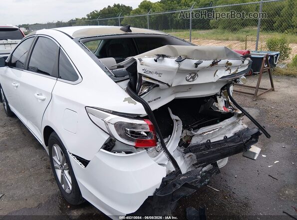 5NPE24AF3GH374688 2016 HYUNDAI SONATA White Vista frontal