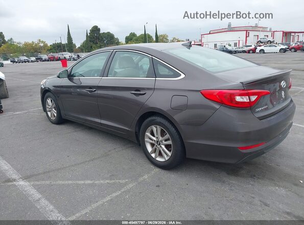 5NPE24AF3GH375971 2016 HYUNDAI SONATA Gray Հետևի ձախ