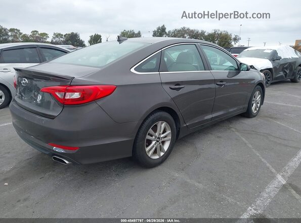 5NPE24AF3GH375971 2016 HYUNDAI SONATA Gray Հետևի աջ