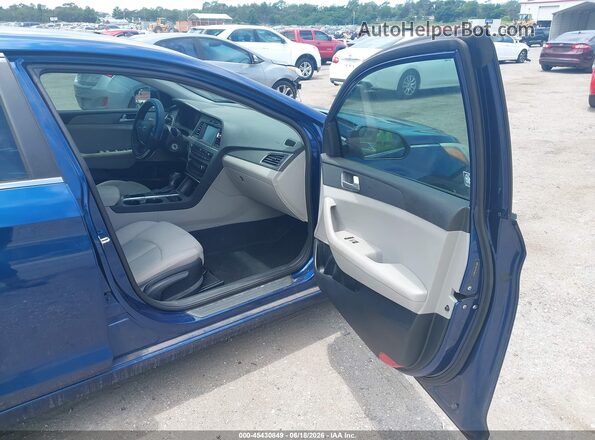 5NPE24AF3GH380751 2016 HYUNDAI SONATA Blue 