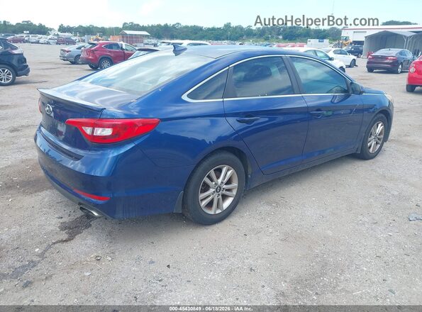 5NPE24AF3GH380751 2016 HYUNDAI SONATA Blue 