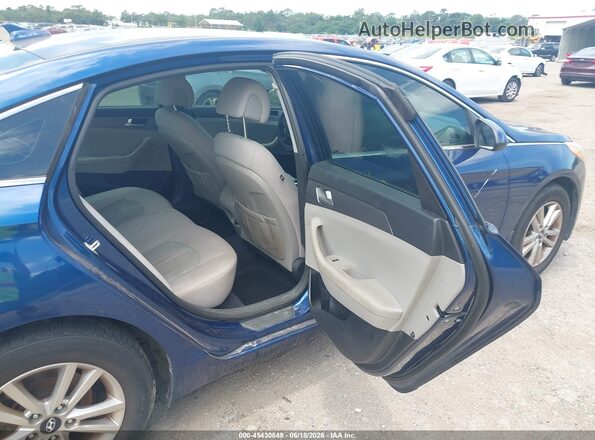 5NPE24AF3GH380751 2016 HYUNDAI SONATA Blue 
