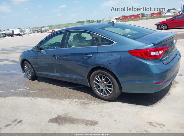 5NPE24AF3GH390809 2016 HYUNDAI SONATA Синий Панорамный вид салона 360°