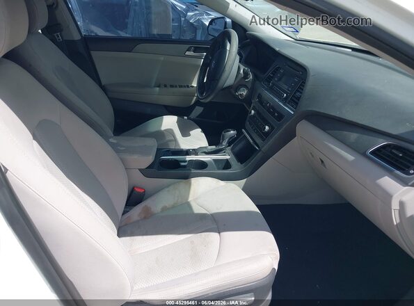5NPE24AF3GH393466 2016 HYUNDAI SONATA Белый 