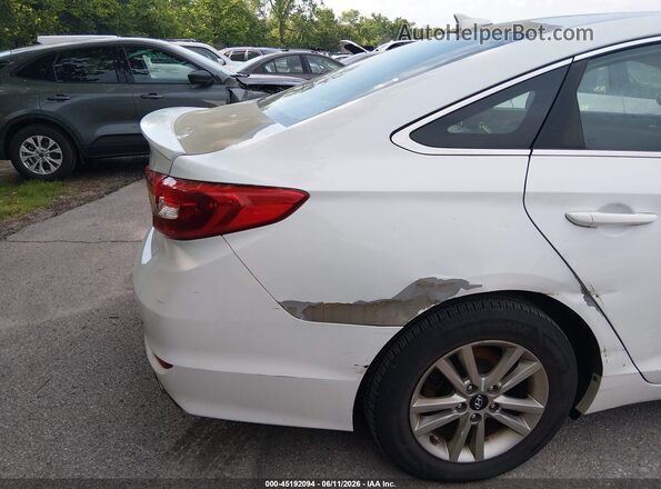 5NPE24AF3GH399428 2016 HYUNDAI SONATA White 