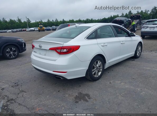 5NPE24AF3GH404613 2016 HYUNDAI SONATA White Trasero derecho