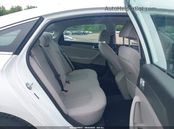 5NPE24AF3GH404613 2016 HYUNDAI SONATA White Vista de la etiqueta del VIN