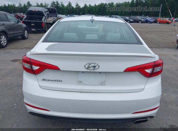 5NPE24AF3GH404613 2016 HYUNDAI SONATA White Vista frontal