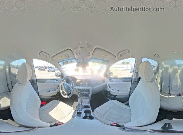 5NPE24AF3HH464036 2017 HYUNDAI SONATA Silver Вид наклейки з VIN-кодом