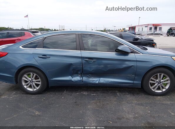 5NPE24AF3HH467261 2017 HYUNDAI SONATA Blue 