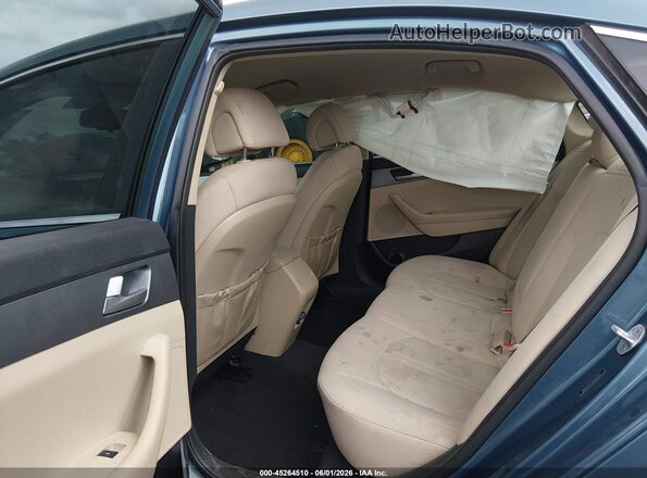 5NPE24AF3HH467261 2017 HYUNDAI SONATA Blue 