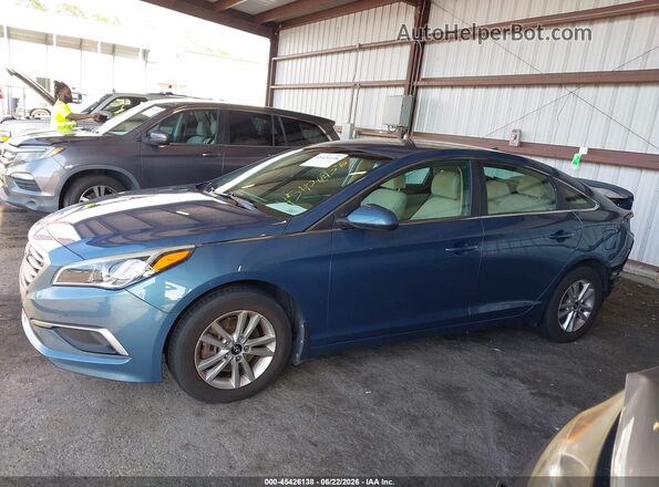 5NPE24AF3HH478034 2017 HYUNDAI SONATA Blue Vista interior de 360 grados
