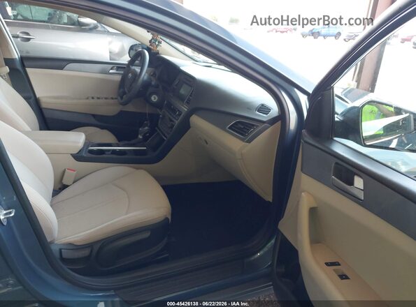 5NPE24AF3HH478034 2017 HYUNDAI SONATA Blue Vista interior delantera