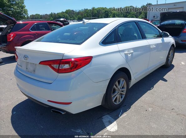 5NPE24AF3HH503840 2017 HYUNDAI SONATA White უკანა მარჯვენა