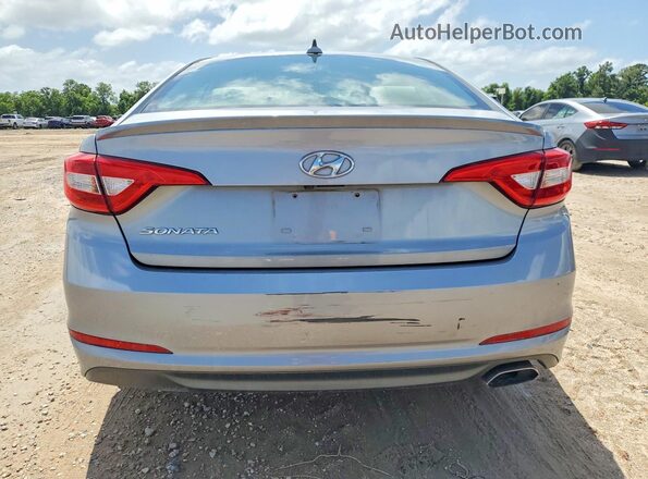 5NPE24AF3HH526535 2017 HYUNDAI SONATA Silver Հետևի տեսք