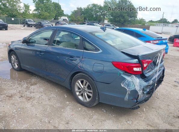 5NPE24AF3HH553833 2017 HYUNDAI SONATA Синий Задняя левая четверть