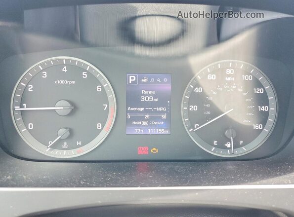 5NPE24AF3HH556375 2017 HYUNDAI SONATA Blue Սարքավորումների վահանակի տեսք