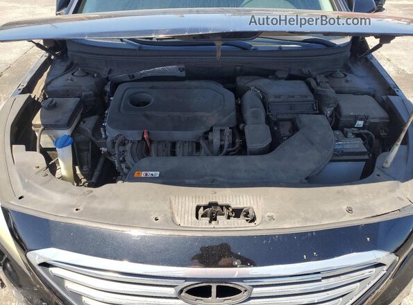 5NPE24AF3HH580658 2017 HYUNDAI SONATA Black 