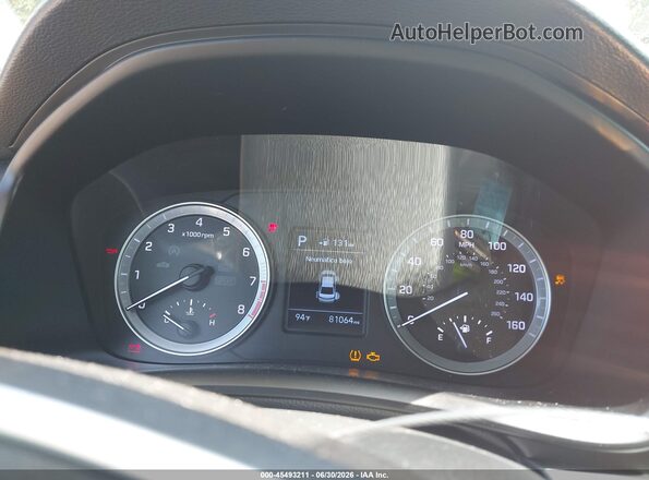 5NPE24AF3JH663223 2018 HYUNDAI SONATA Red Вид задніх сидінь