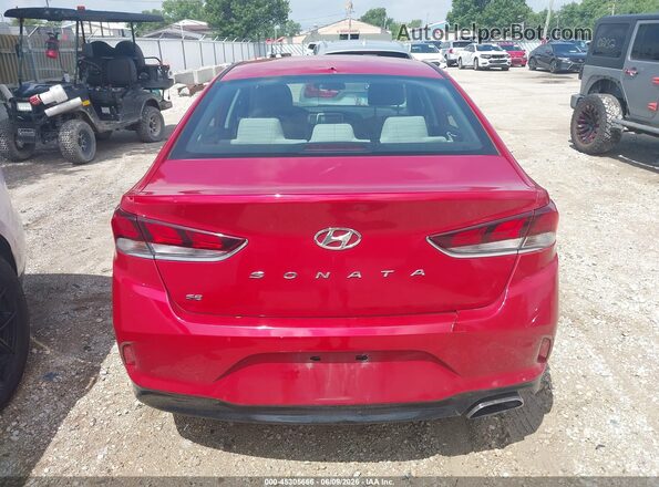 5NPE24AF3JH720679 2018 HYUNDAI SONATA Red 