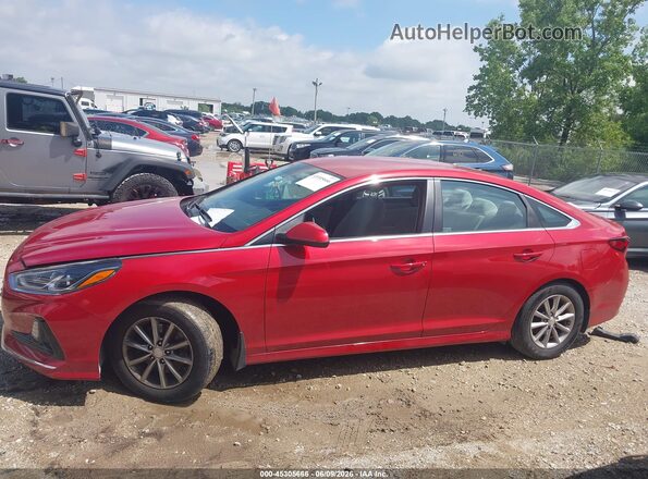 5NPE24AF3JH720679 2018 HYUNDAI SONATA Red Widok wnętrza 360 stopni