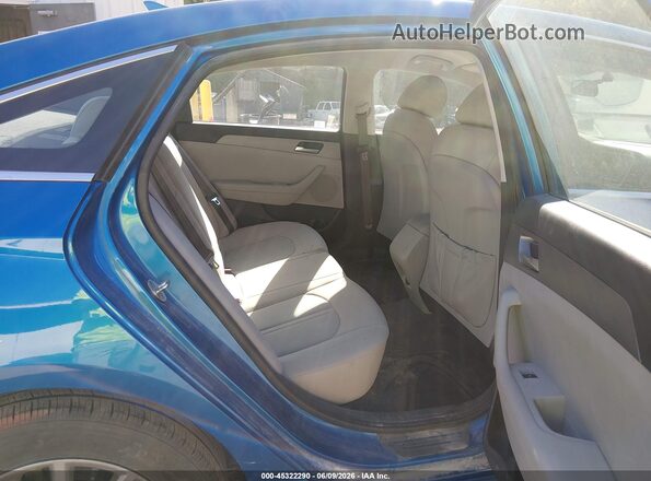 5NPE24AF3KH733501 2019 HYUNDAI SONATA Синий Вид наклейки с VIN-кодом
