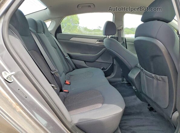 5NPE24AF3KH734678 2019 HYUNDAI SONATA Gray 