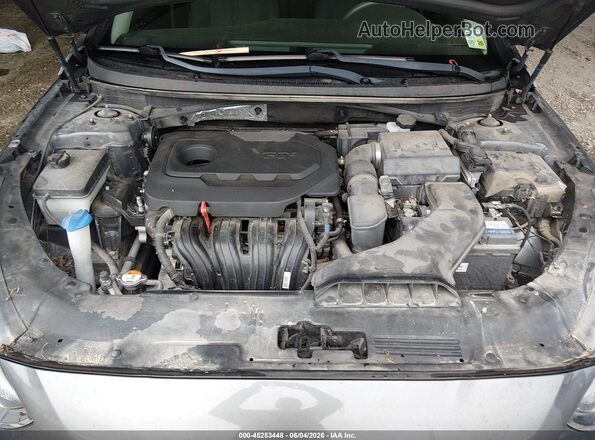 5NPE24AF3KH743610 2019 HYUNDAI SONATA Gray Հետևի տեսք