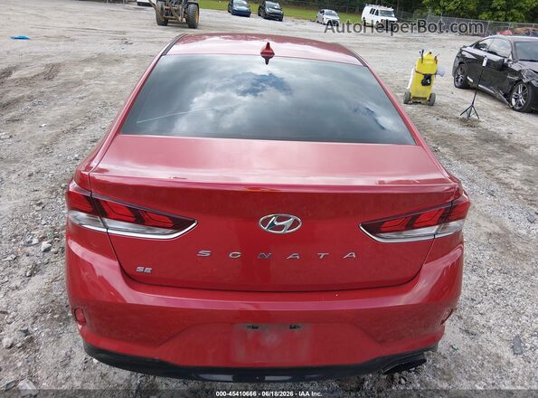 5NPE24AF3KH798381 2019 HYUNDAI SONATA Red 