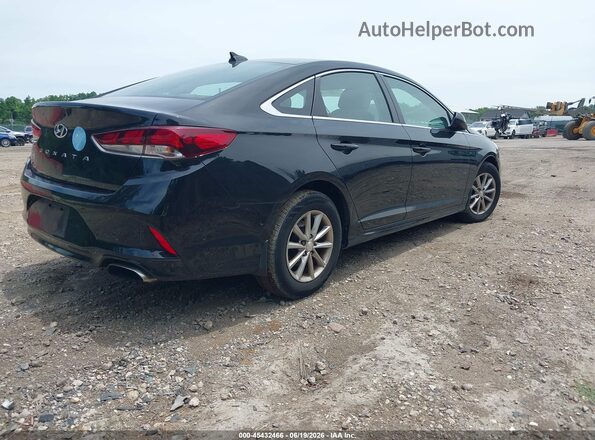 5NPE24AF3KH812683 2019 HYUNDAI SONATA Black უკანა მარჯვენა