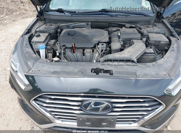 5NPE24AF3KH812683 2019 HYUNDAI SONATA Black უკანა ხედი