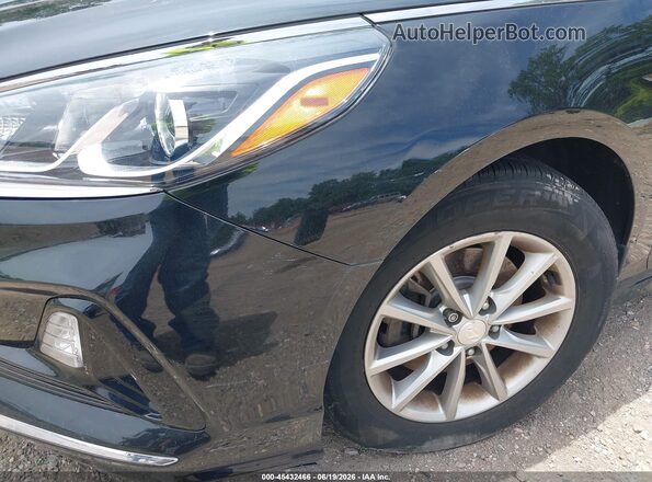 5NPE24AF3KH812683 2019 HYUNDAI SONATA Black 