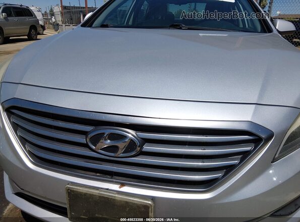5NPE24AF4GH268329 2016 HYUNDAI SONATA Silver წინა ხედი